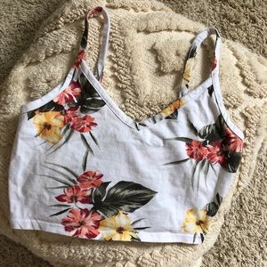 Tropical Crop Top🌺